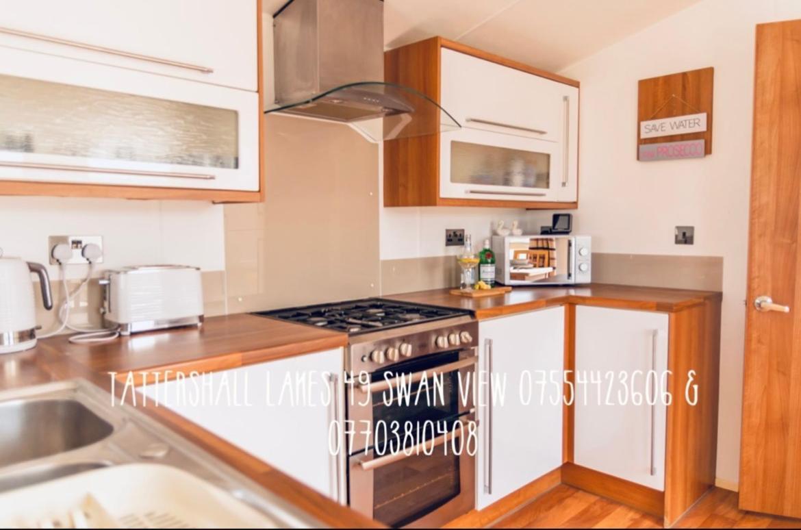 Swan View Retreats # Hottub # Egg Chair # Bbq & Bikes Included 8 Berth Tattershall Exterior foto