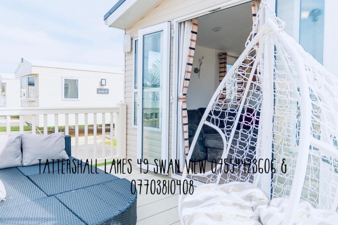 Swan View Retreats # Hottub # Egg Chair # Bbq & Bikes Included 8 Berth Tattershall Exterior foto