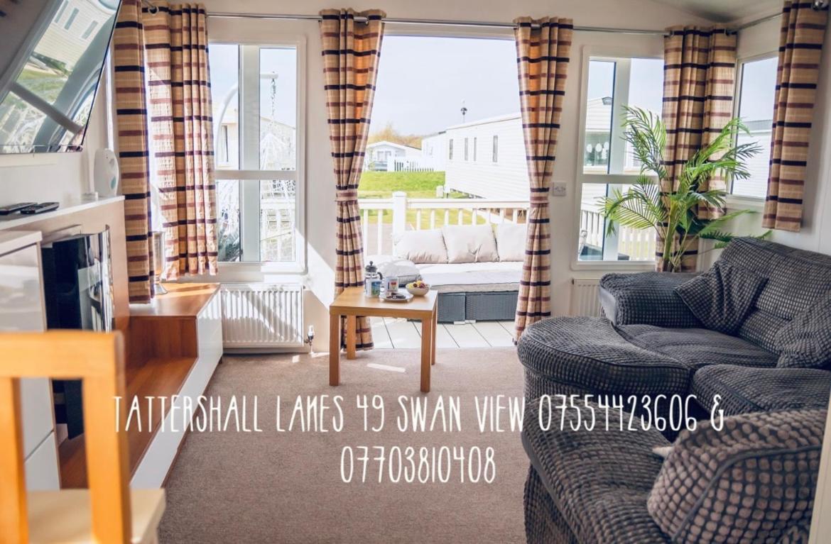 Swan View Retreats # Hottub # Egg Chair # Bbq & Bikes Included 8 Berth Tattershall Exterior foto