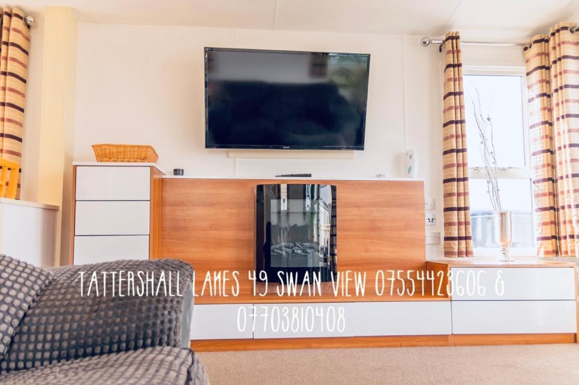 Swan View Retreats # Hottub # Egg Chair # Bbq & Bikes Included 8 Berth Tattershall Exterior foto