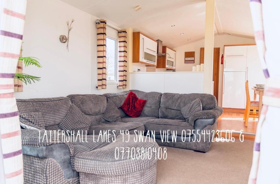 Swan View Retreats # Hottub # Egg Chair # Bbq & Bikes Included 8 Berth Tattershall Exterior foto