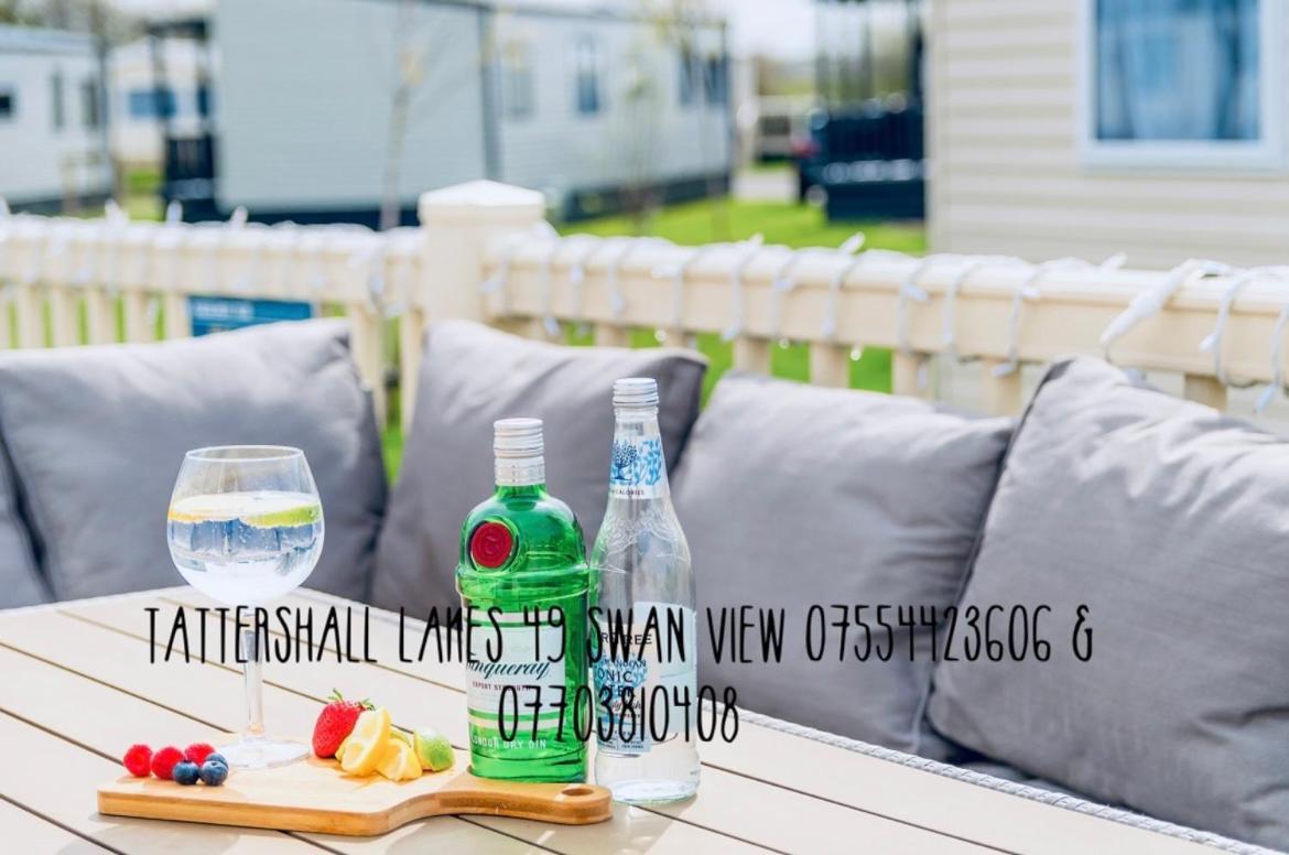 Swan View Retreats # Hottub # Egg Chair # Bbq & Bikes Included 8 Berth Tattershall Exterior foto