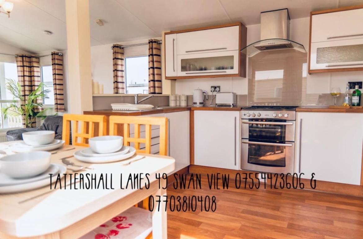 Swan View Retreats # Hottub # Egg Chair # Bbq & Bikes Included 8 Berth Tattershall Exterior foto